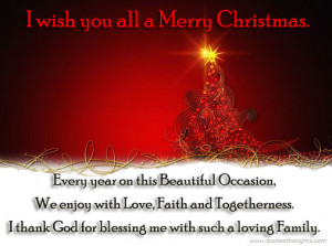 merry christmas family quotes