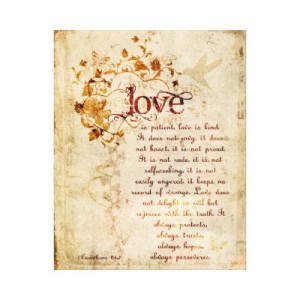 ... Full Size | More bible quotes love is patient love is kind images