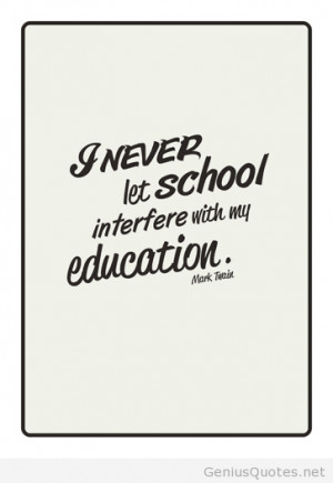 About Education