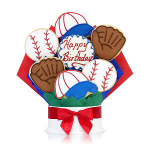Home > Happy Birthday Baseball Cookie Bouquet