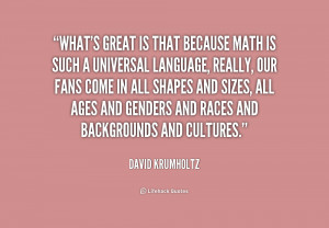 Great Math Quote