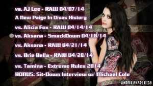 wwe paige quotes