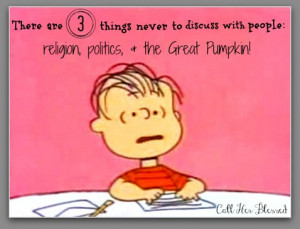 Politics according to Linus ~ he was way ahead of his time ;)