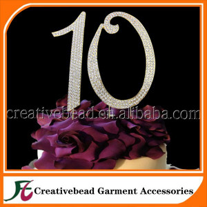 Number Cake Topper - Double Digit Number Cake Topper - Birthday Cake ...