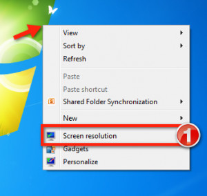 Windows 8 Change Screen Resolution