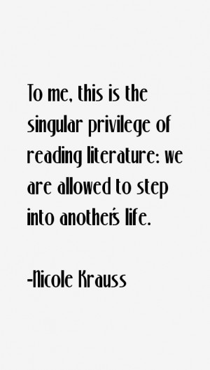 Nicole Krauss Quotes & Sayings