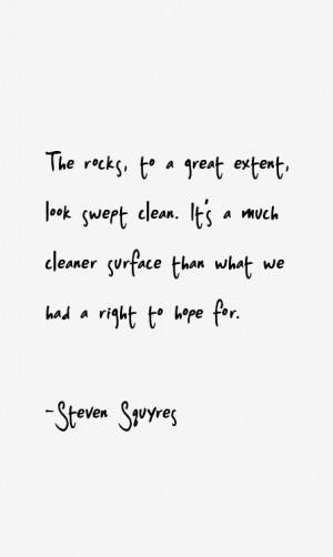 Steven Squyres Quotes & Sayings