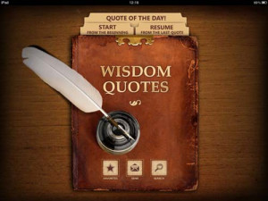 Universal App Wisdom Quotes HD Lets You Learn More Quotes