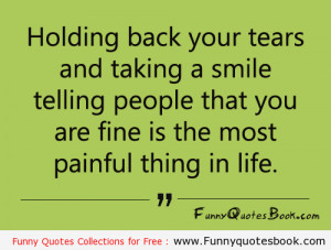 Famous quotes about Painful life