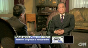 When China censored premier Wen