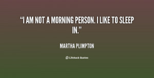 AM Not a Morning Person Quote