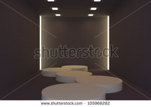 Pink Empty Fashion Runway Empty fashion runway yellow