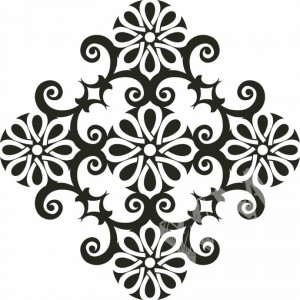 Home gt gt Floral Wall Motif