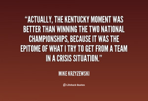 Kentucky Quotes and Sayings