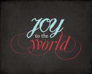 the shop and get my joy to the world print