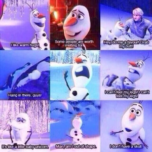 Olaf Frozen quotes