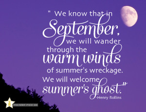 This is the best time of year.