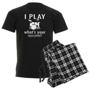 ... gifts drummer pajamas loungewear cool drums designs men s dark pajamas