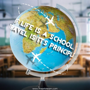 school, travel is it's principle || #LittlePassports #Travel #Quote ...