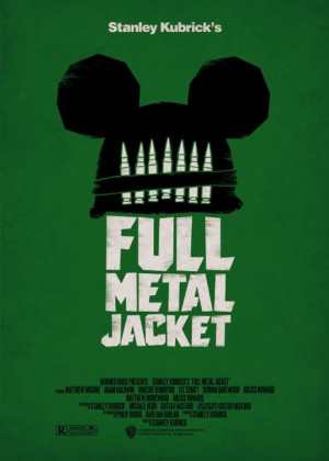 Full Metal Jacket. That might be the greatest movie poster I've ever ...