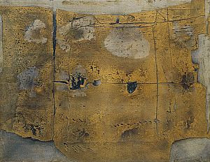 Antoni Tàpies - Gran Pintura, 1958 @Guggenheim Museum Museum NY ...