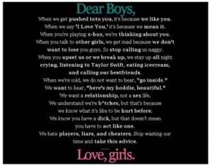 Ha. Most of this is true, but not all of it is applicable to all girls