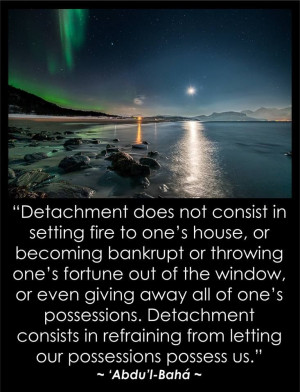 Baha'i quote from Abdu'l-Baha, leader of the Baha'i Faith after the ...