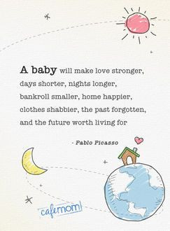 baby will make love stronger...