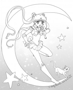 Saoilr Luna Colouring Pages