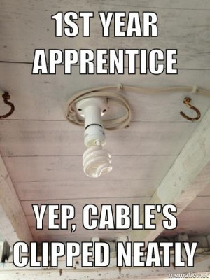 1st year apprentise be like