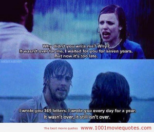 Back > Quotes For > Famous Movie Love Quotes The Notebook