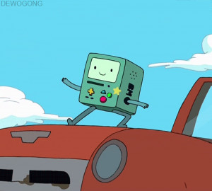 Bmo Adventure Time Gif Hora