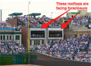 Wrigley Field Rooftop Owners Owe $36M, Facing Foreclosure