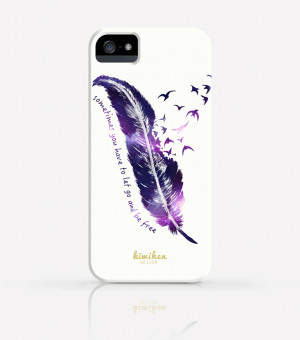 Image of Galaxy Feather Quotes iPhone 6 iPhone 5/5s iPhone 5C iPhone 4 ...