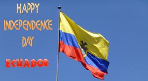 Flag Ecuador Independence Day | This Image available in resolution ...