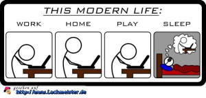 Modernes Leben