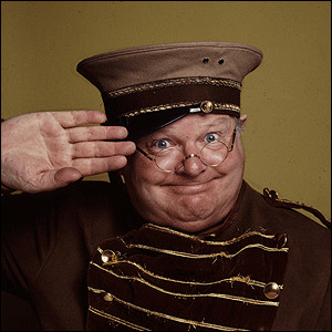 ... ways. Benny Hill was famous for his silly mocking British salute