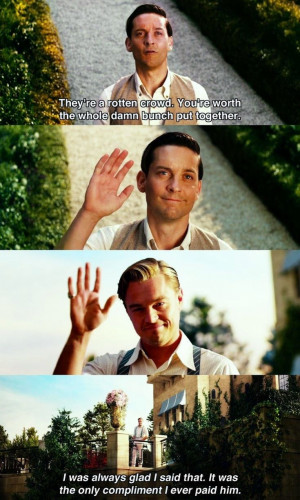 Gatsby Quotes, Leonardo Dicaprio, The Great Gatsby Movie, Movie Quotes ...