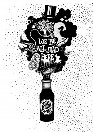 But I don't want to go among mad people,' said Alice. 'Oh, you can't ...