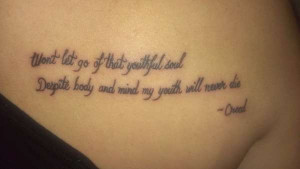 Creed song lyrics :) tattoo