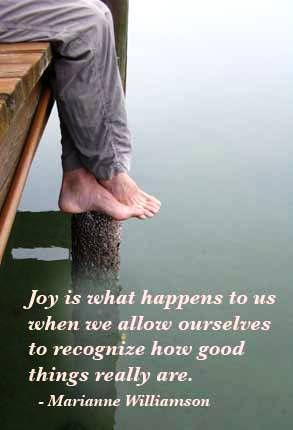 ... to recognize how good things really are - Marianne Williamson