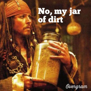... , Funny Stuff, Captain Jack, Dirt, Jack Sparrows, Caribbean, Jars