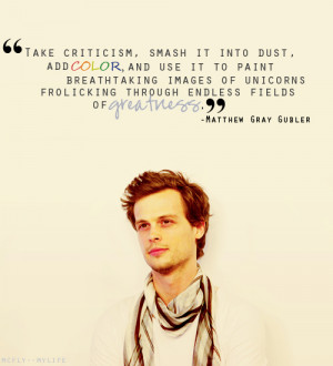 Matthew Gray Gubler's quote #2