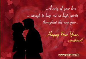 Romantic New Year Quotes 2010 Greeting cards 
