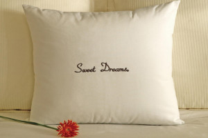 Sweet Dreams Pillow To Wish Good Night Image