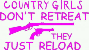 Don't mess with a country girl!