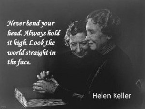 Inspiring quote from Helen Keller.
