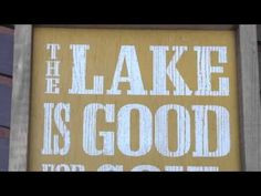 Lake Signs Sayings | ... Decor Decorative Signs Lake Sayings Sign ...