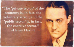Private vs. Public - Henry Hazlitt