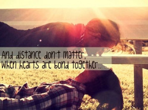 And Distance Don’t Matter